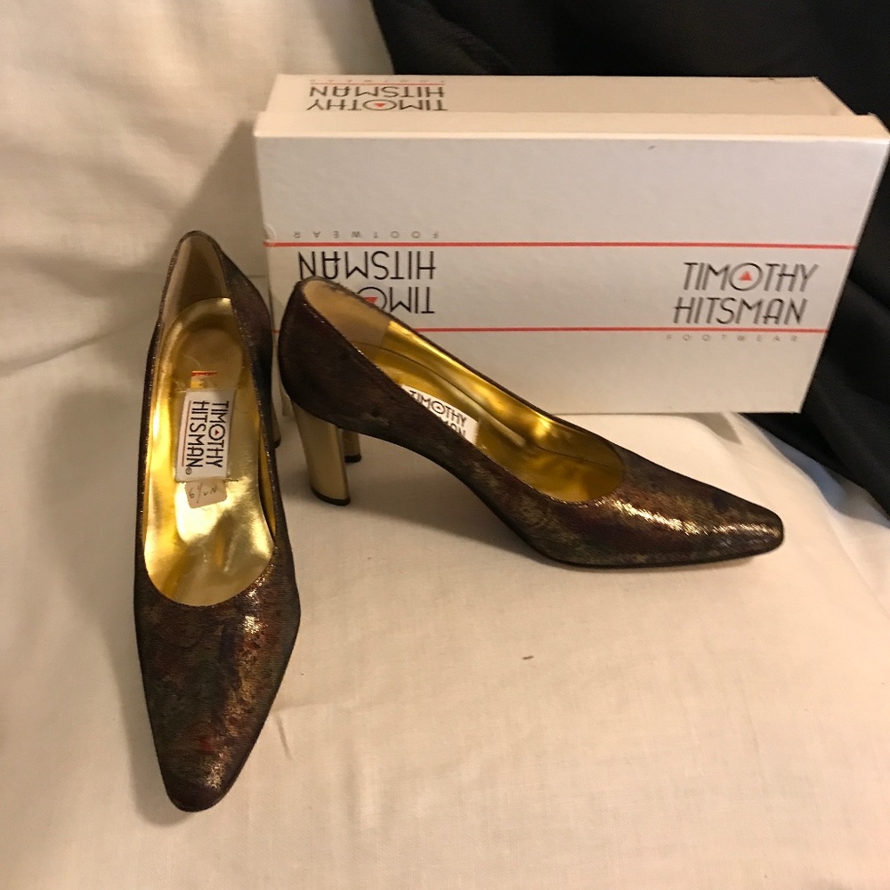 Vintage Timothy Hitsman high heel shoe, vintageû